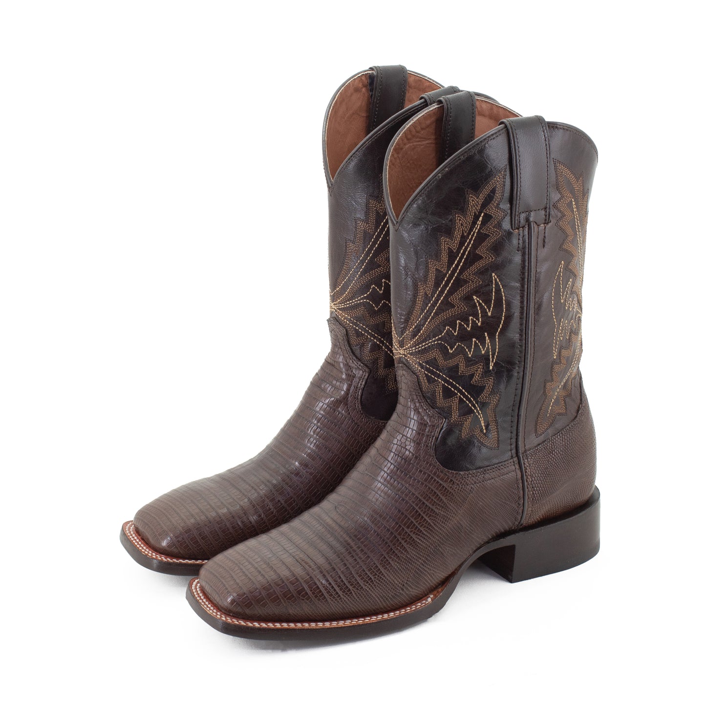 BOTAS EXÓTICAS MATT 11" LIZARD WALNUT