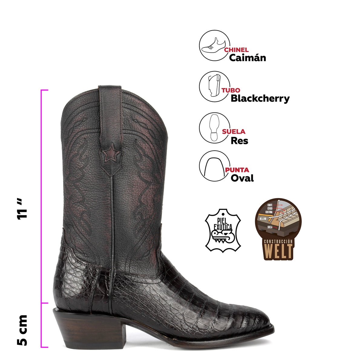 TL CLASSIC CAIMAN BLACKCHERRY MA1
