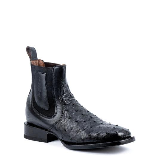 HICKOK 7" LEGACY OSTRICH BLACK