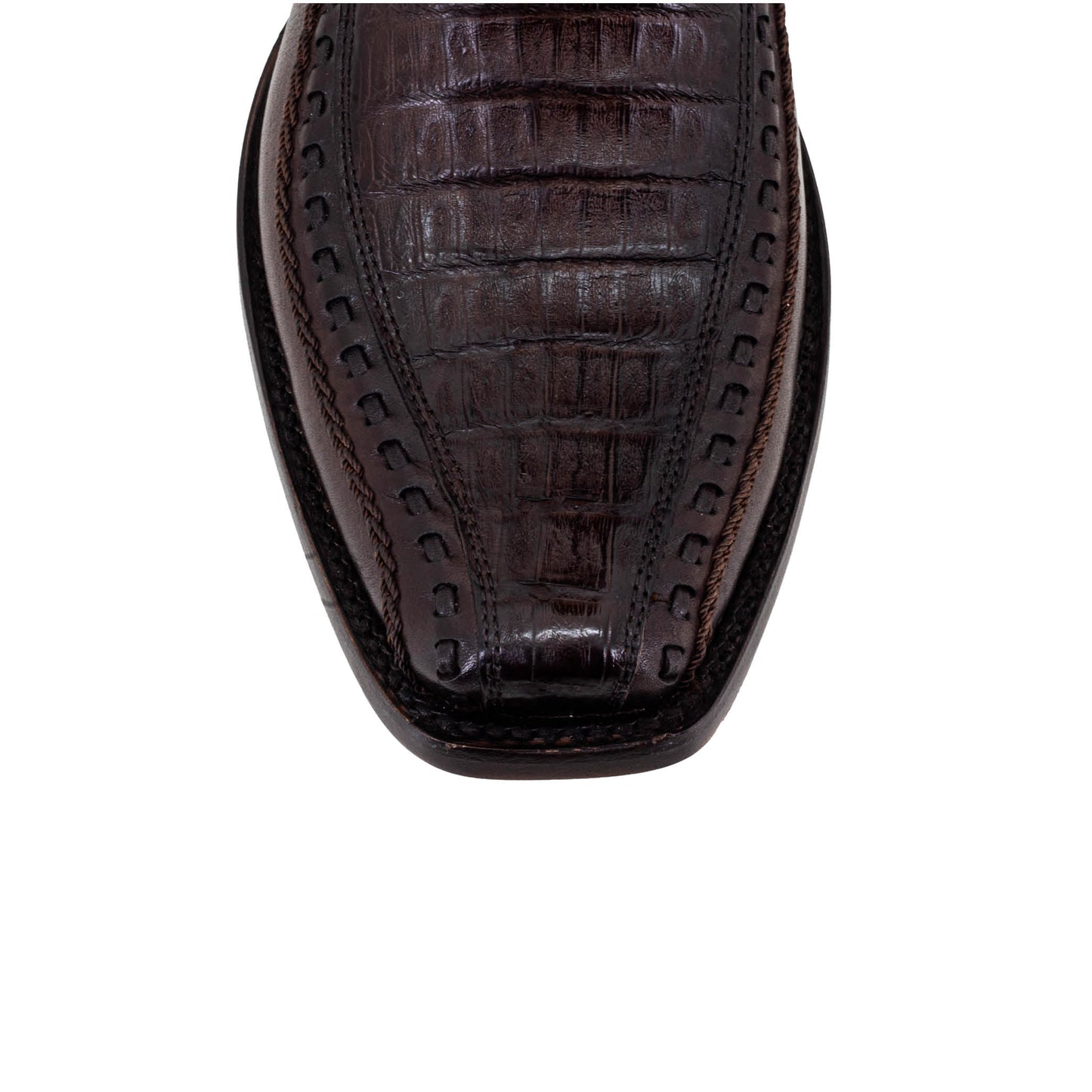ASTOR LEGACY BOTIN CAIMAN BELLY BROWN
