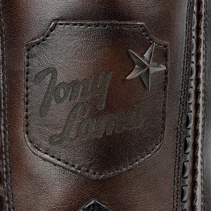 ASTOR LEGACY BOTIN CAIMAN BELLY BROWN
